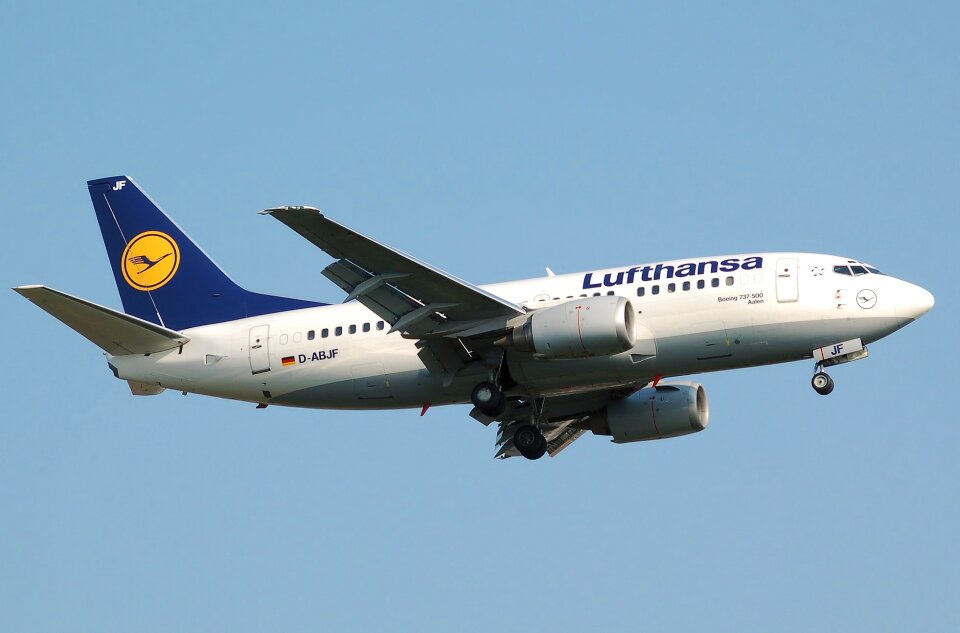 Airline jet takeoff