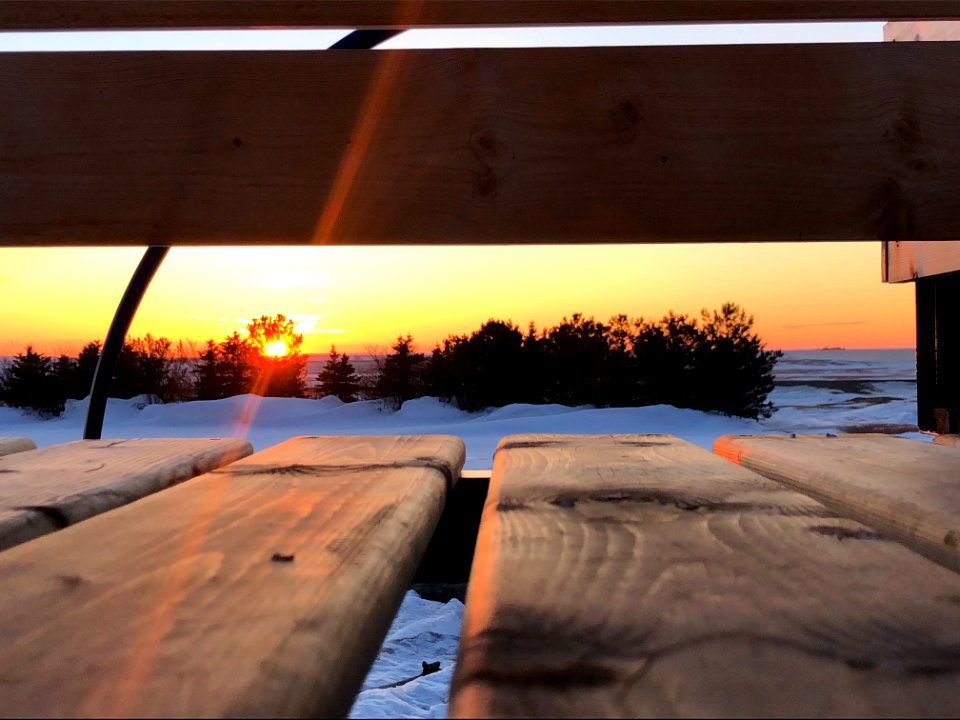 Sitting on the Horizon