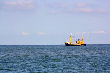 Fishing vessel sea north sea