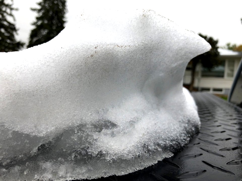 Snow Wave Wind Carved