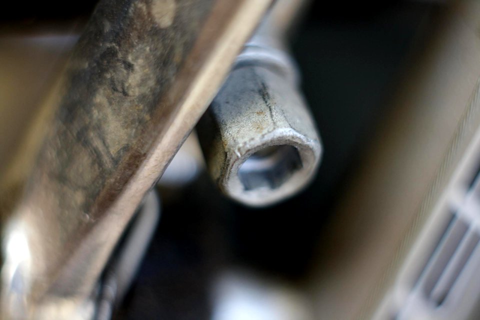 The very macro of bicycle