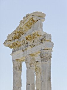Ancient roman pillars