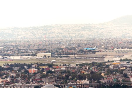 KLM 747 PH-BFD im Anflug auf MEX photo