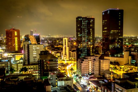 Mexiko-Stadt bei Nacht photo