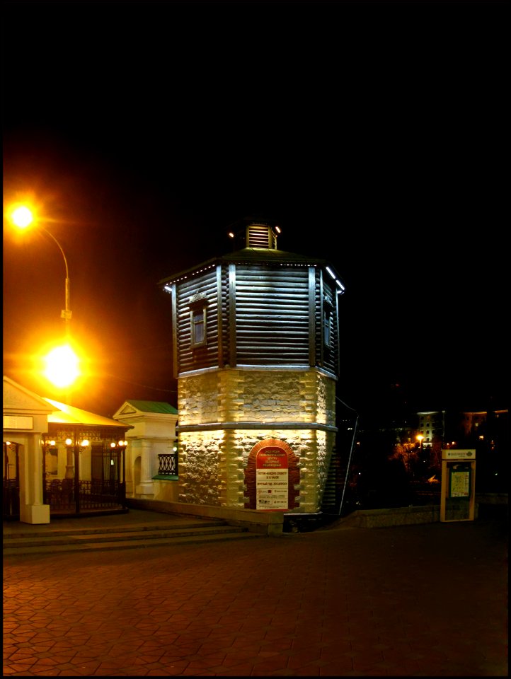Water tower in Historical square on Plotinke