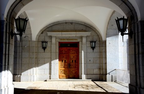 Abbey door