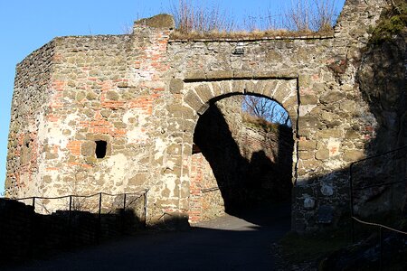 Castle gate castle güssing