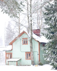 Winter village photo