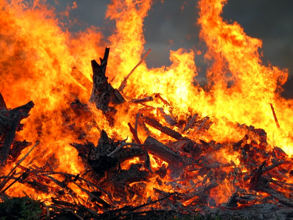 Fire flame easter fire