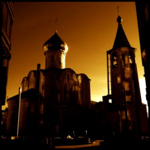 Nikola Chudotvorts's temple (redscale version)