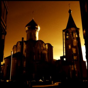 Nikola Chudotvorts's temple (redscale version) photo