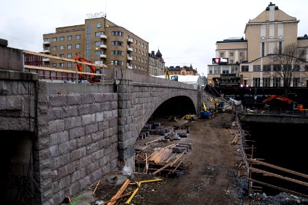 Progress on hämeensilta rebuilding project