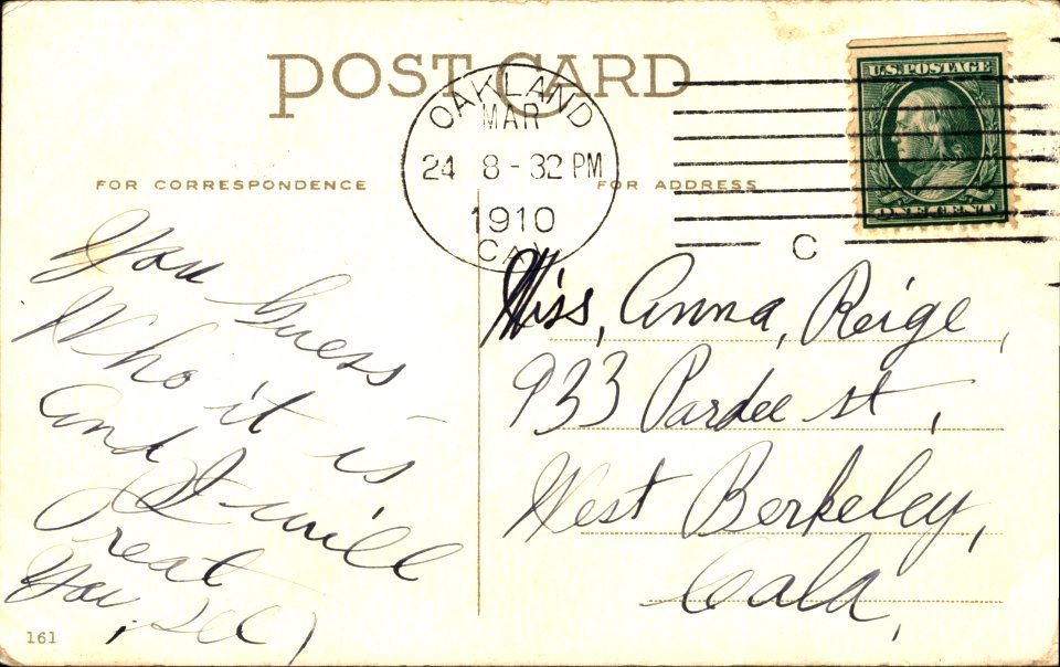 A Twentieth Century Courtship-Back