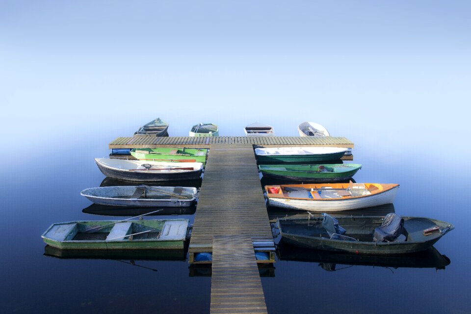 Water rowing boat fishing