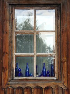 Wood constructions exhibition wooden window