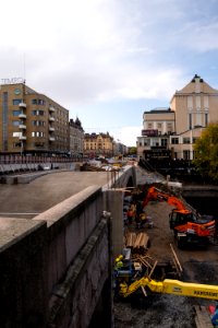 Progress on the hämeensilta rebuilding project photo