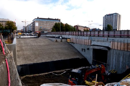 Progress on the hämeensilta rebuilding project photo