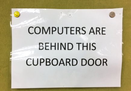 Keep The Computers in the Cipboard