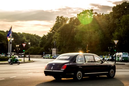 Abendsonne über der Queen