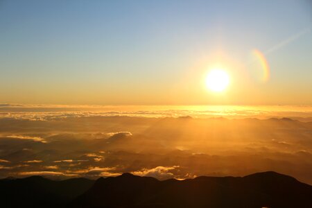 Amanhaecer rays of sunshine eventide photo