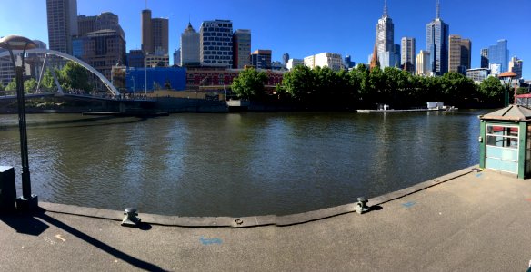 From the South Bank of the Yarra photo