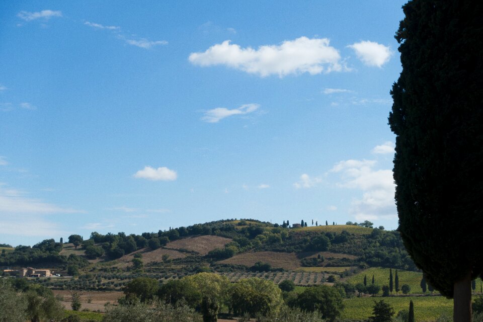 Mountains sky tuscany