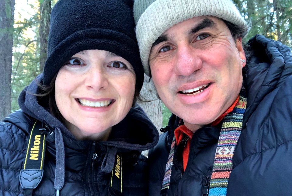 Out for a Walk, Cameras and Snow and Light