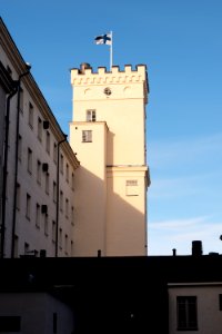 Finlayson flag tower