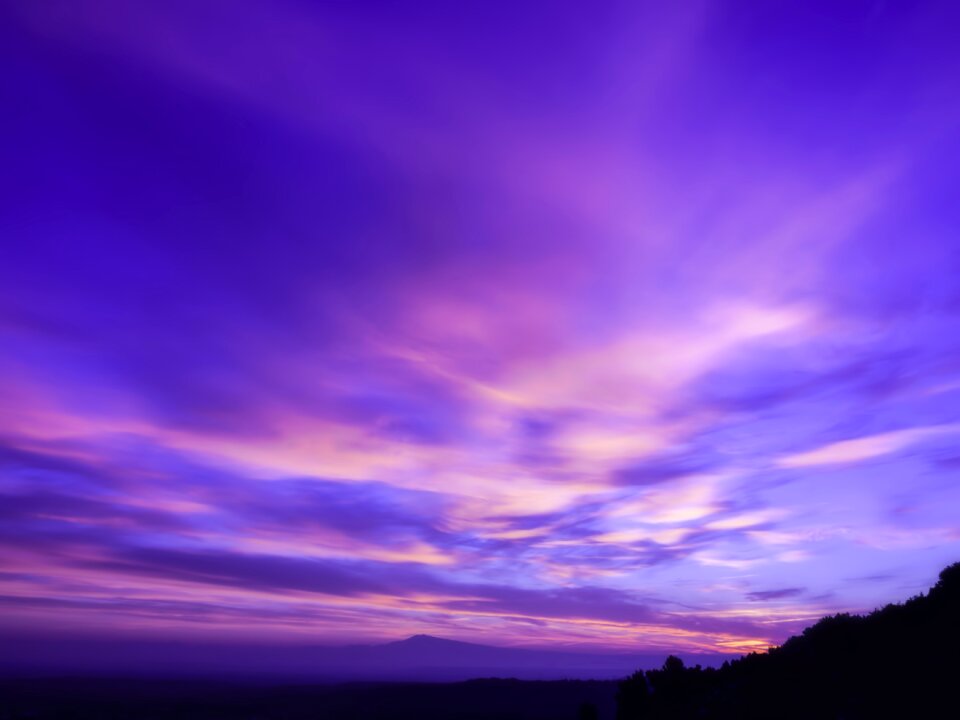 The clouds country horizon