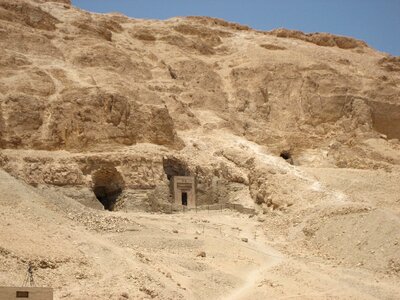 The valley of the kings egypt desert