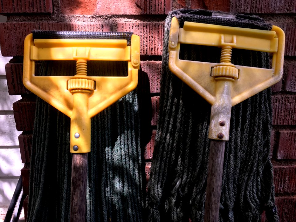 Mopping Out Together