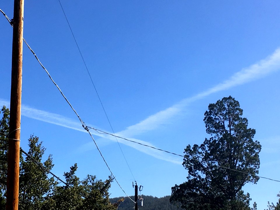 Wires and Contrails