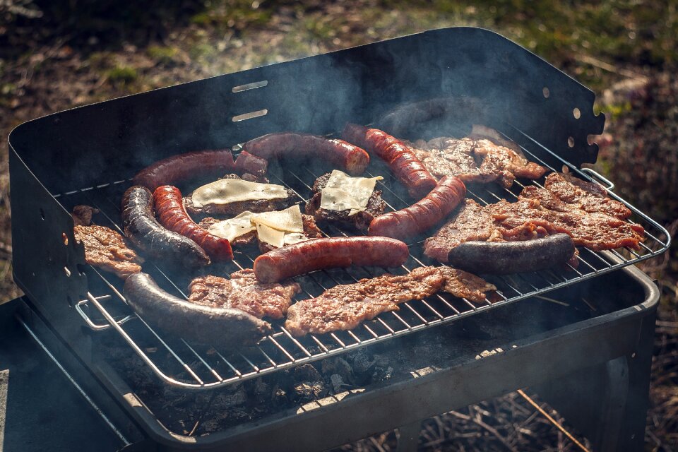 Summer sunny day eating