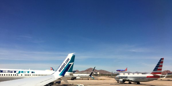But For The Planes You Could See Camelback Mountain