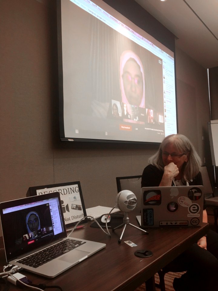 Virtually Connecting Session at Creative Commons Summit