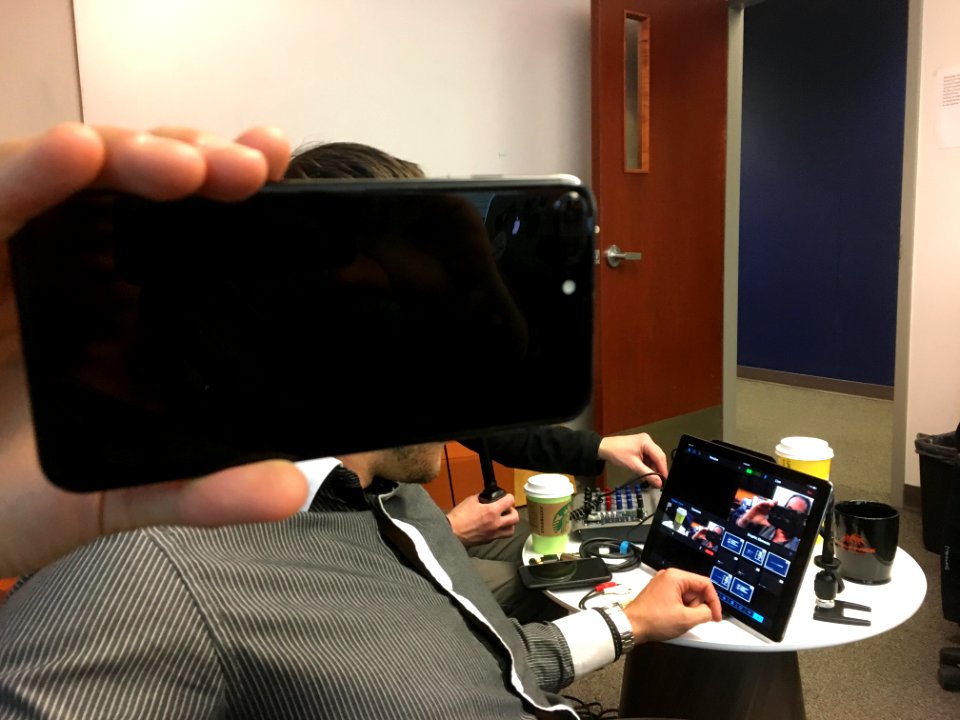 iPhone Camera Man