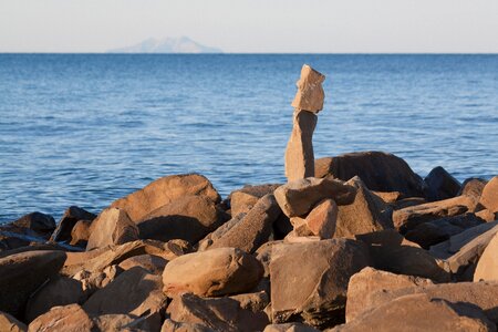 Rock mediterranean italy photo