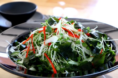 salad rau mầm rong biển 8