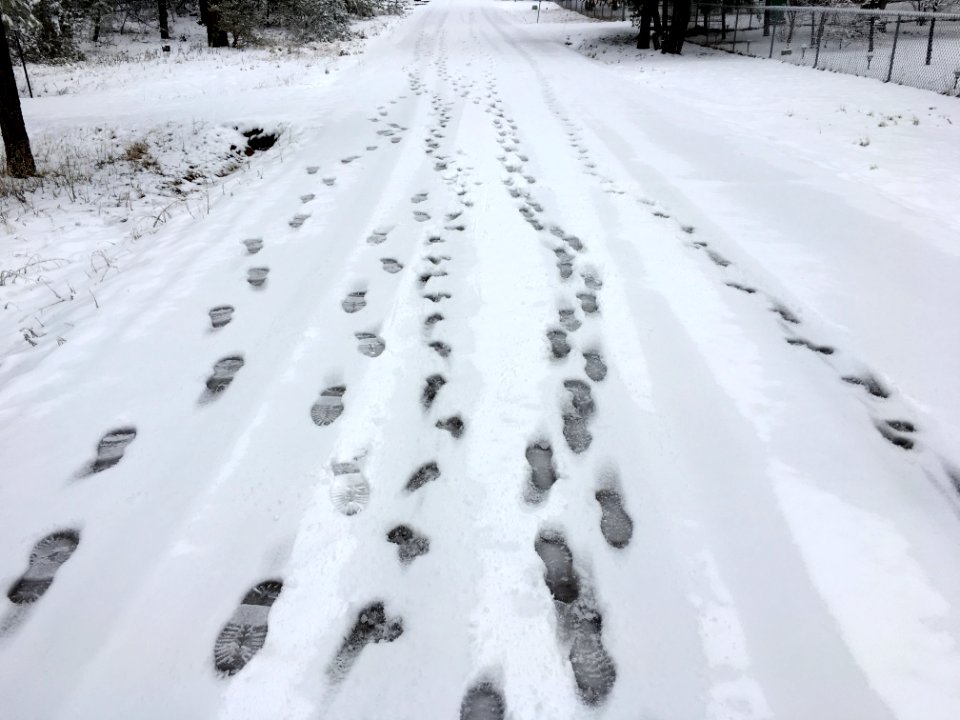 Without Snow You'd Never Know People Were Here