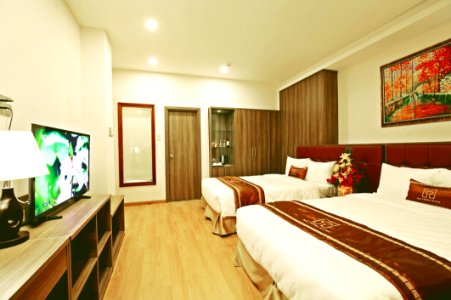 Deluxe Quadruple City View Twin 1