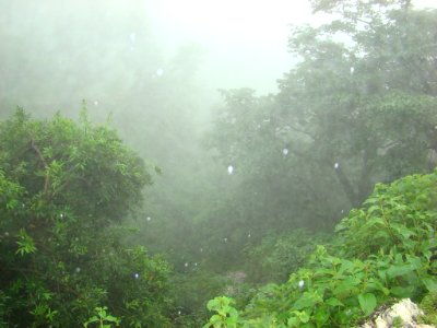 Clouds and Rain covering the hills