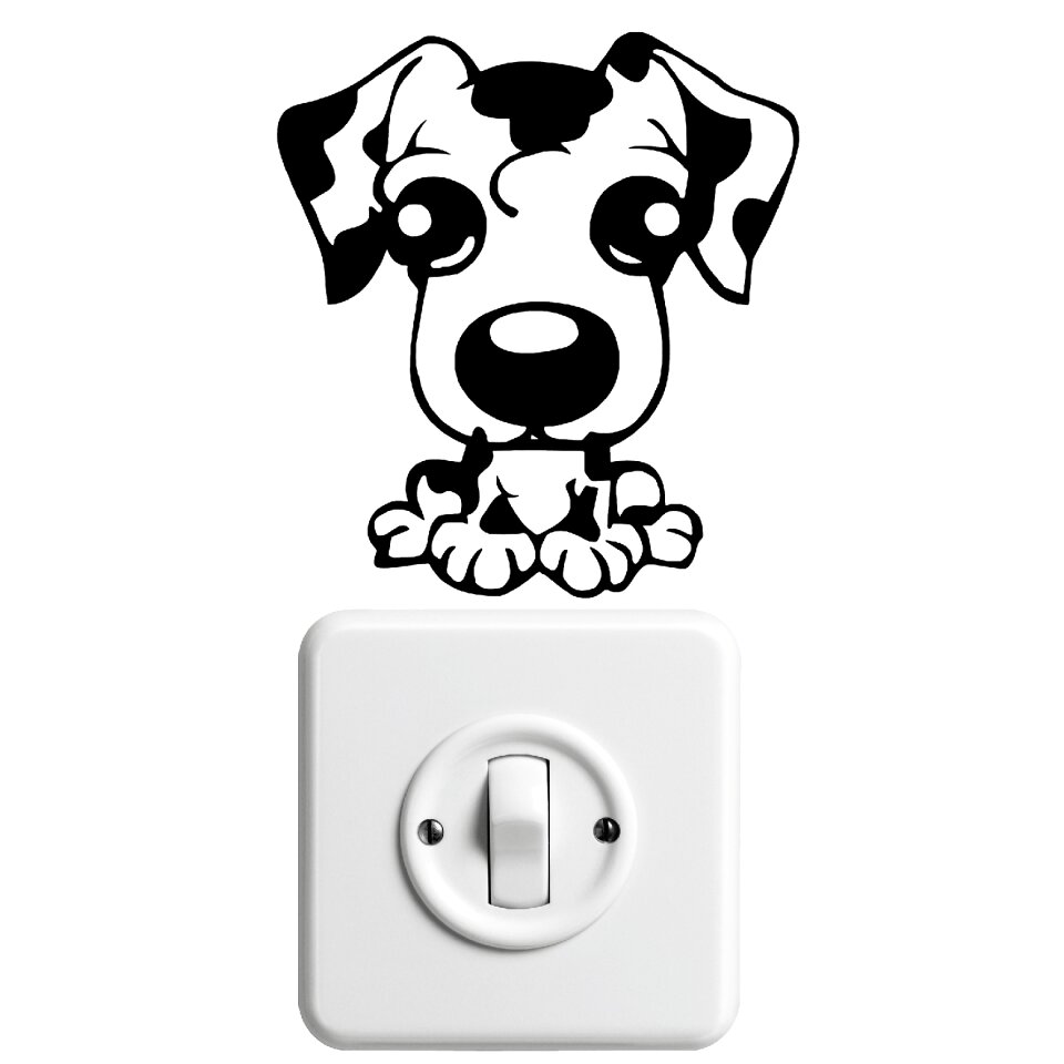 Animals pet young dog