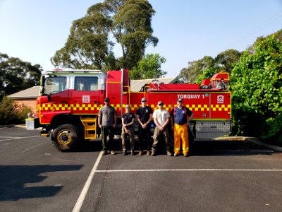 Torquay Fire Engine photo