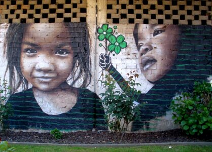 Mural painting artwork