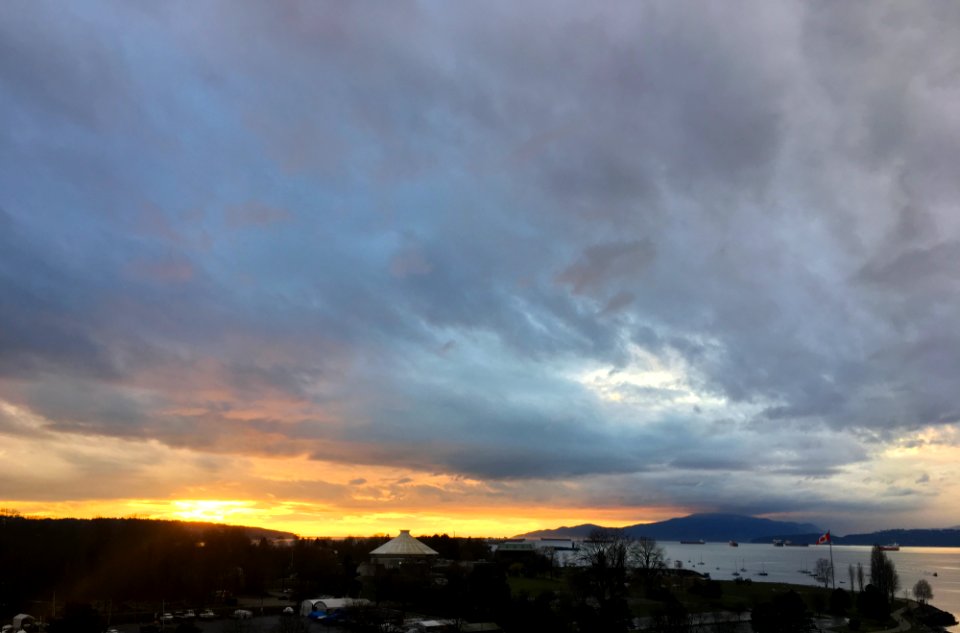 A Sliver of Last Sun