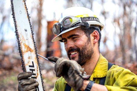 US firefighters in Australia