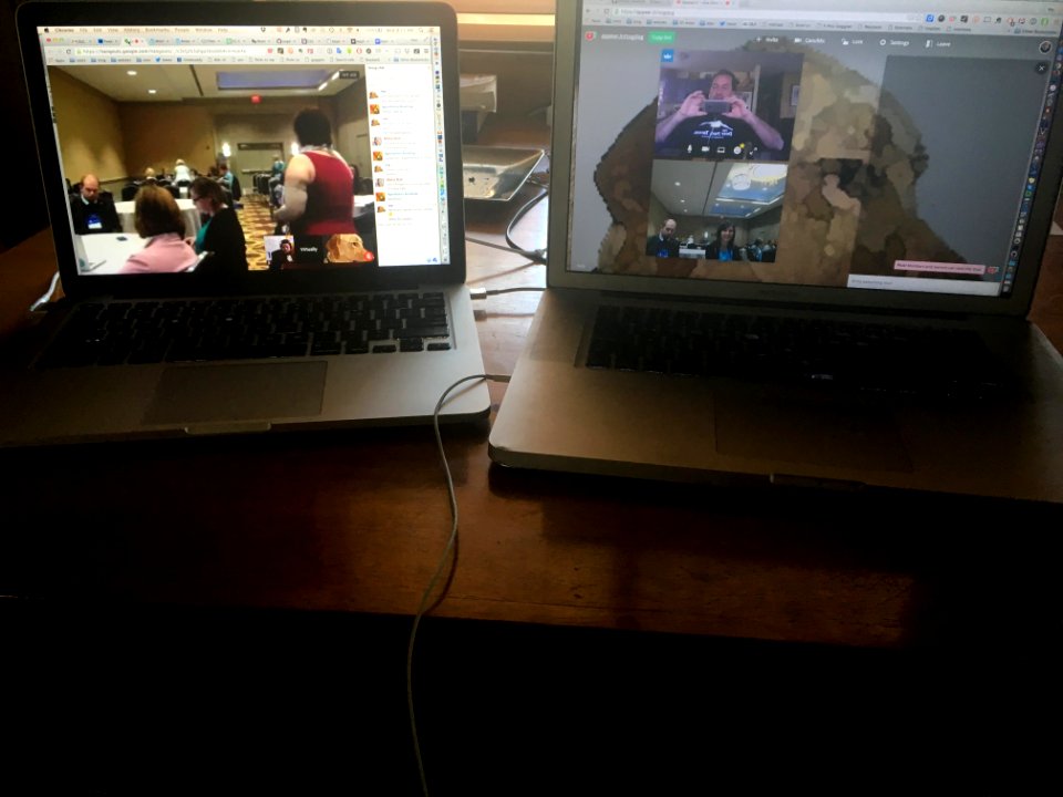 Double Laptop Vconnecting Setup