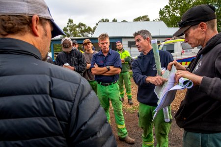 US firefighters in Australia photo