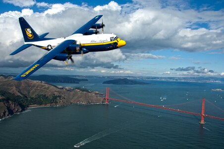Navy flight demonstration squadron c-130 hercules
