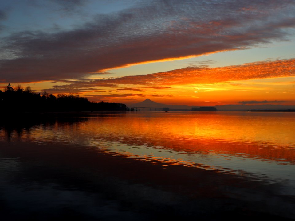Sunrise in Vancouver, WA